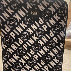Pink Victoria secret luggage
